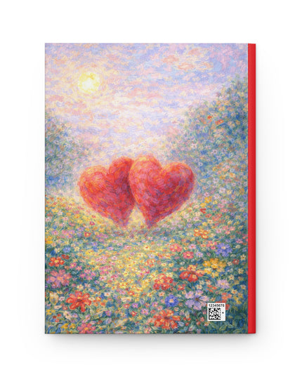 "Valentine's Day - Monet Style" Hardcover Journal Matte