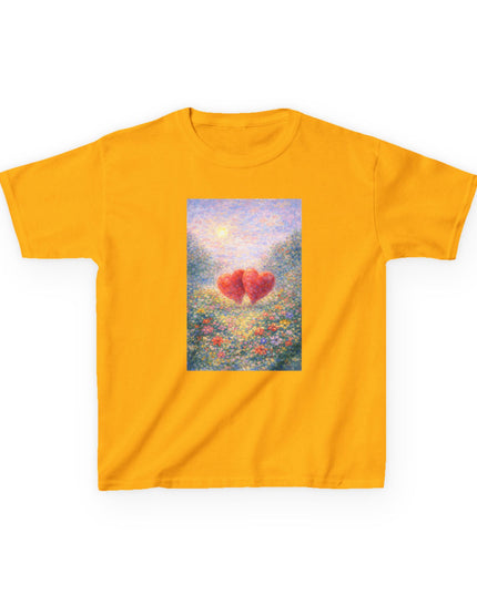 "Valentine's Day - Monet Style" Kids Heavy Cotton Tee