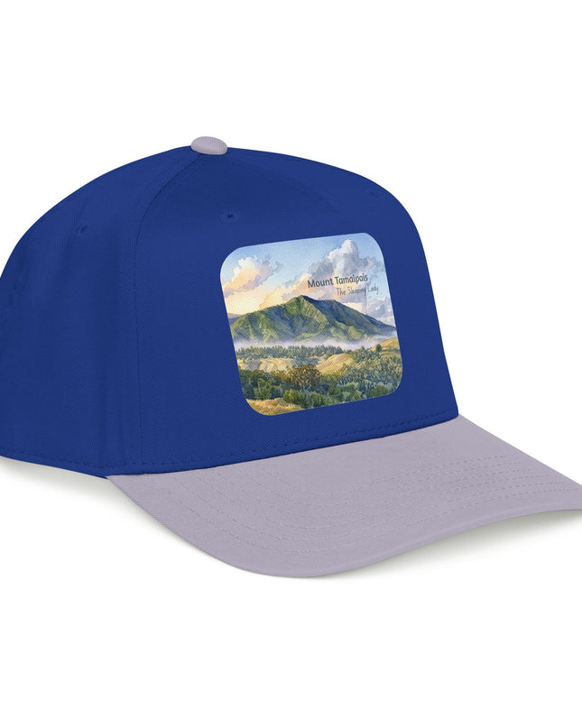 "Mount Tamalpais, the Sleeping Lady" Mid Profile Baseball Cap