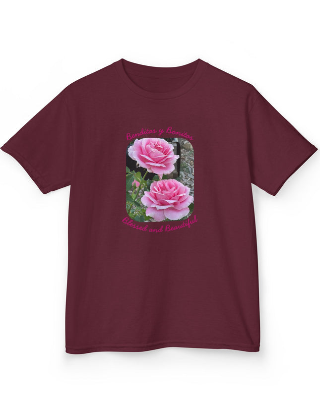 "Blessed and Beautiful" Kids Heavy Cotton Tee