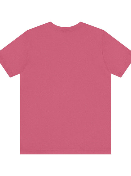 "Hummingbird with words in it" Unisex Jersey Short Sleeve Tee