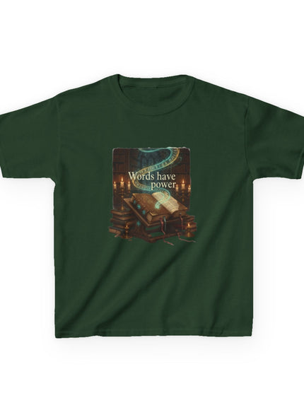 "Words Have Power" Kids Heavy Cotton Tee