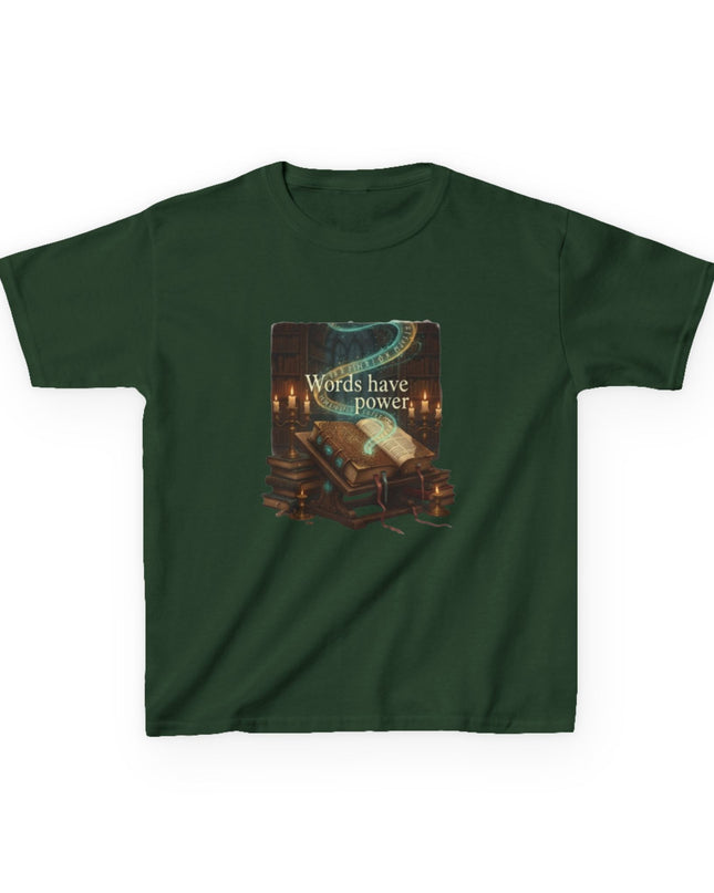 "Words Have Power" Kids Heavy Cotton Tee