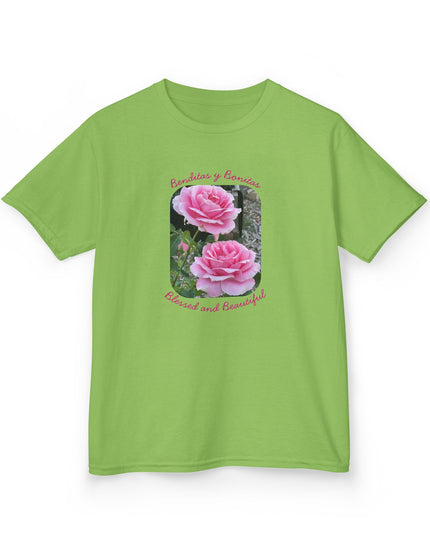 "Blessed and Beautiful" Kids Heavy Cotton Tee