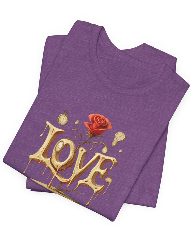 "Love - Salvador Dali Style" Unisex Jersey Short Sleeve Tee
