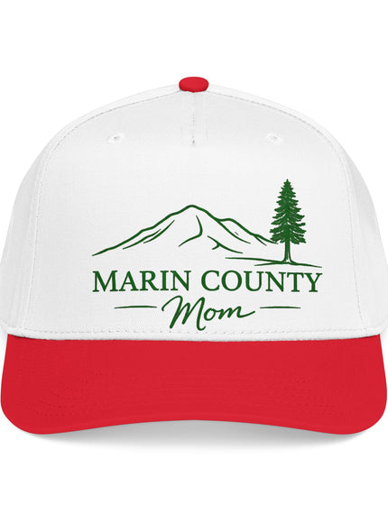 "Marin County Mom" Mid Profile Baseball Cap