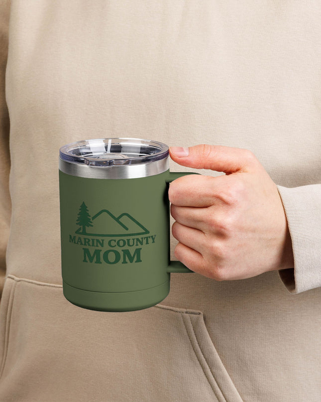 "Marin Country Mom" Coffee Mug Tumbler, 15oz