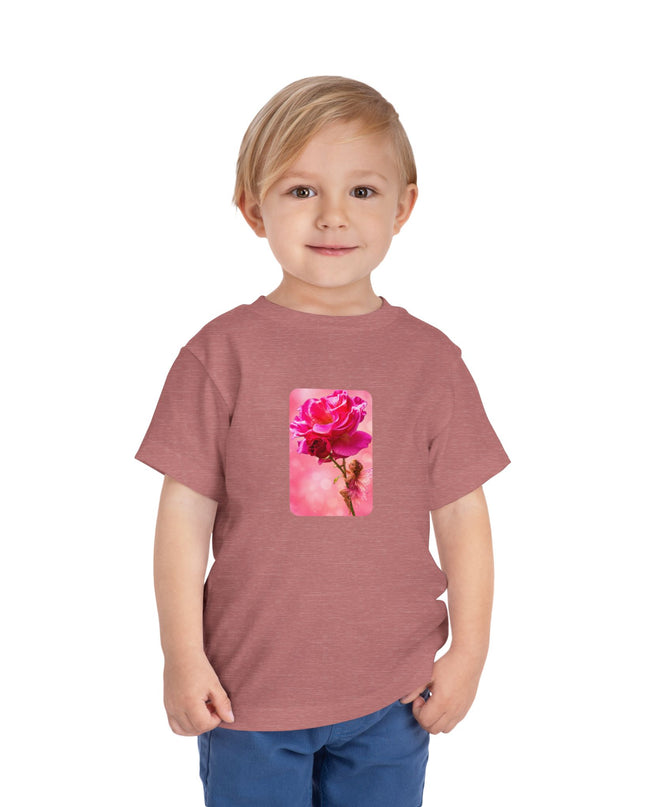 "Fairy Rose" Toddler Short Sleeve Tee