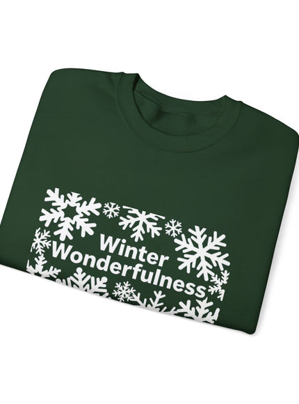 "Winter Wonderfulness" Unisex Adult Sweatshirt