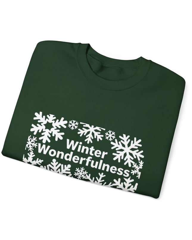 "Winter Wonderfulness" Unisex Adult Sweatshirt