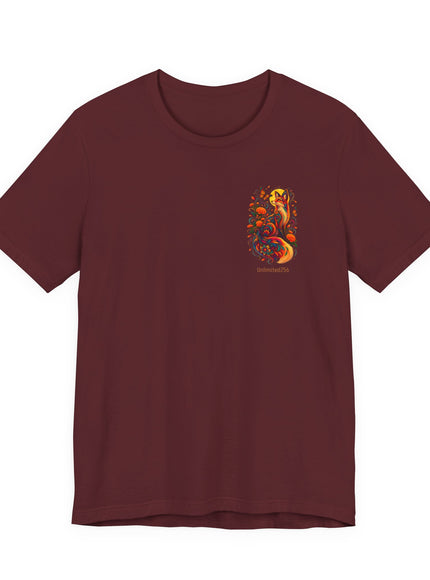 "Fox Alebrije (2-sided) Unisex Jersey Short Sleeve Tee