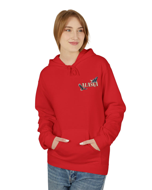 "Alaska" Unisex Midweight Softstyle Fleece Hoodie