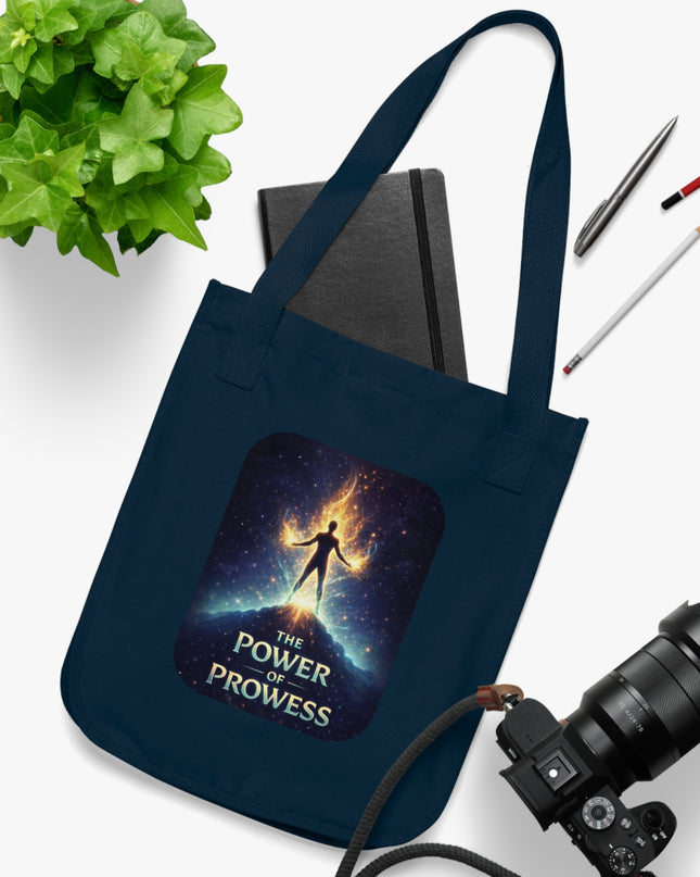"The Power of Prowess" Organic Canvas Tote Bag