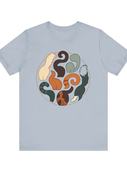 "Cat Tails (image)" Unisex Jersey Short Sleeve Tee