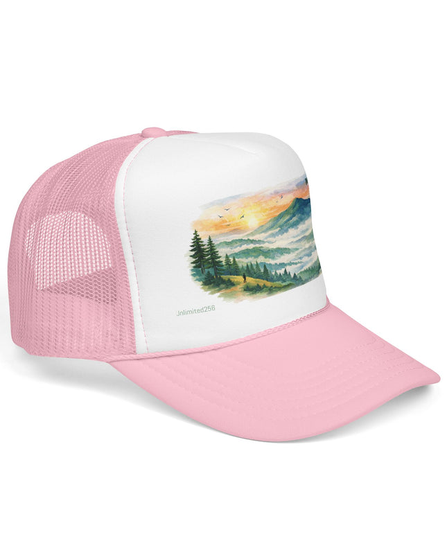 "Marin County, Where the Hills Meet the Sky" Foam Trucker Hat
