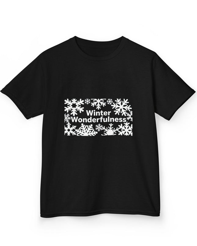 "Winter Wonderfulness" Kids Heavy Cotton Tee