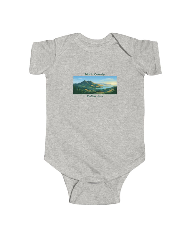 "Marin County - Endless Views" Infant Fine Jersey Bodysuit