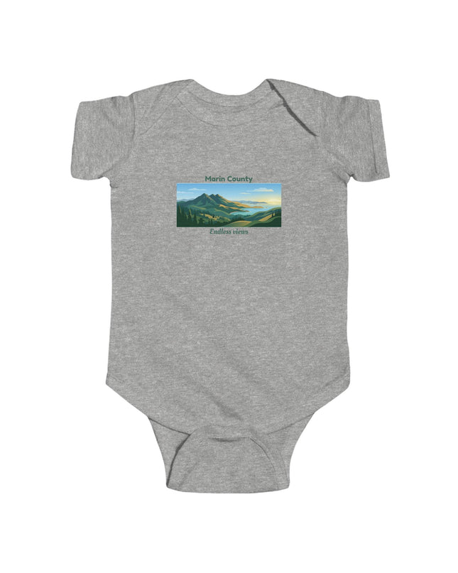 "Marin County - Endless Views" Infant Fine Jersey Bodysuit