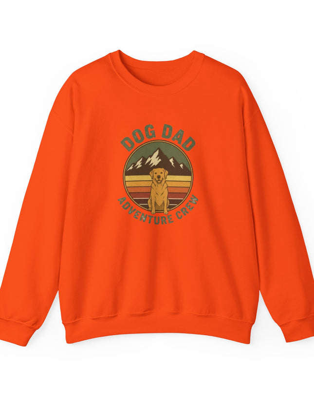 "Dog Dad Adventure Crew" Unisex  Adult Sweatshirt