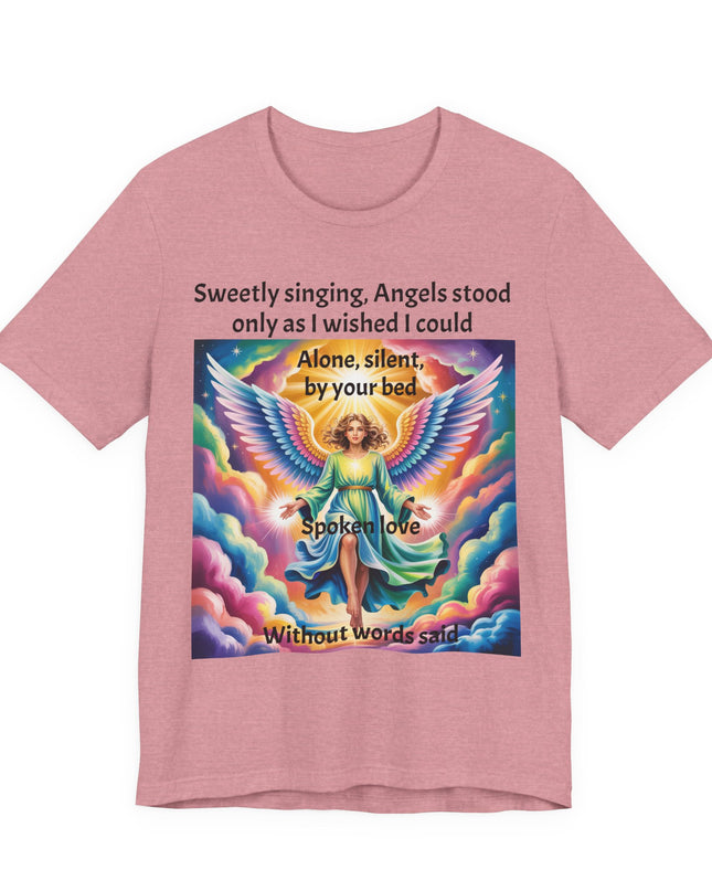 "Sweetly Singing, Angels Stood" Women's Soft Jersey Tee