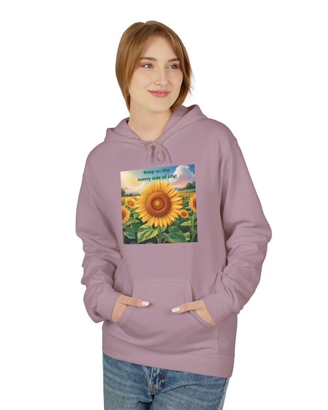 "Keep on the Sunny Side of Life" Unisex Midweight Softstyle Fleece Hoodie