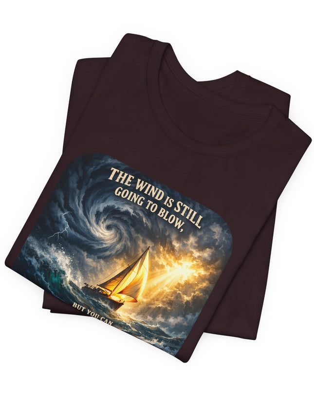 "Shift your Sails" Unisex Jersey Short Sleeve Tee