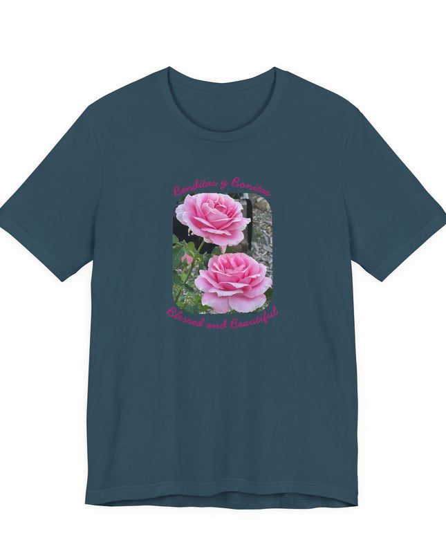 "Blessed and Beautiful" Unisex Jersey Short Sleeve Tee