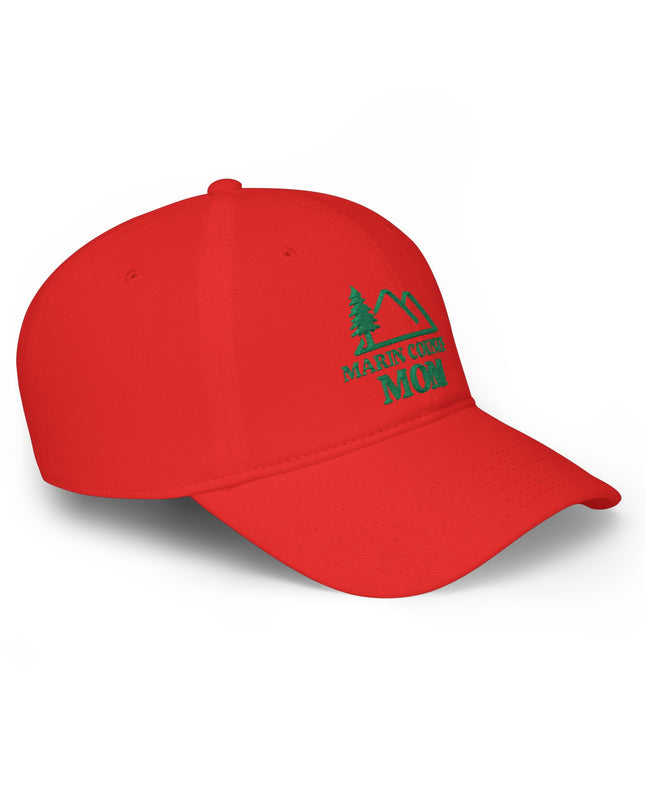 "Marin County Mom" Embroidered Low Profile Baseball Cap