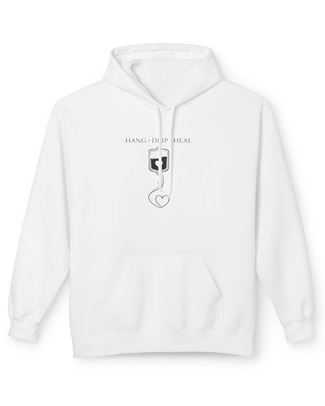"Hang, Drip, Heal" Unisex Midweight Softstyle Fleece Hoodie