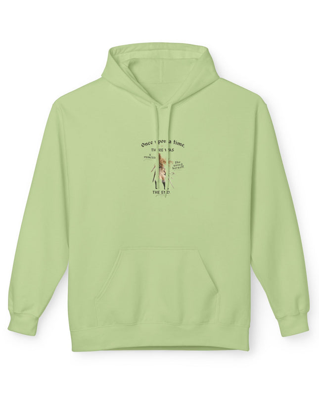 "Once Upon a Time V2" Front and Back Unisex Midweight Softstyle Fleece Hoodie
