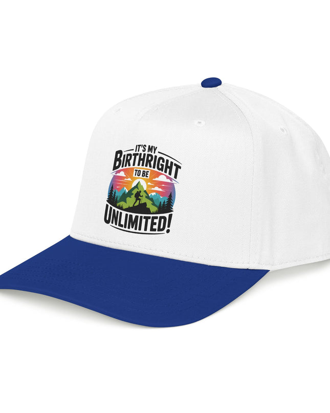"It's my Birthright to be Unlimited" Mid Profile Baseball Cap