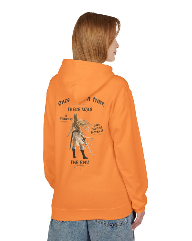 "Once Upon a Time V2" Front and Back Unisex Midweight Softstyle Fleece Hoodie