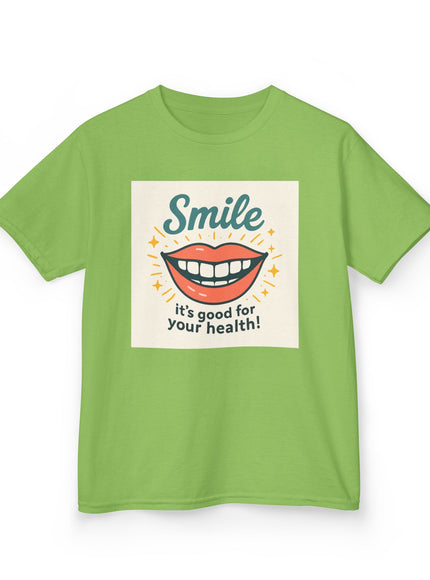 "Smile" Kids Heavy Cotton Tee
