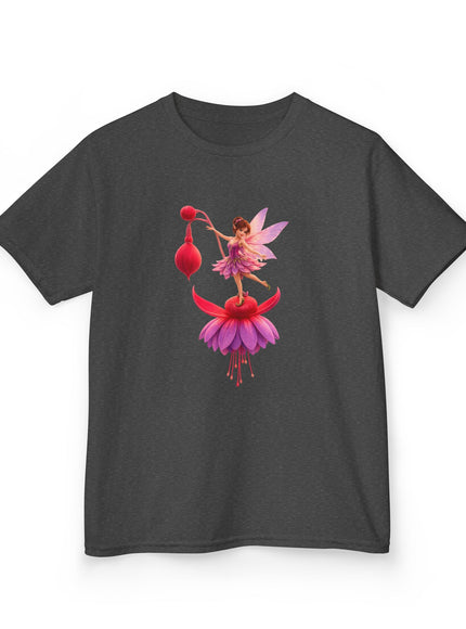 "Fuchsia Fairy" Kids Heavy Cotton Tee
