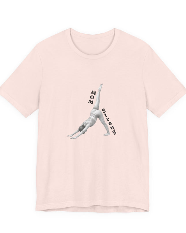 "Mom Strong Pilates" Unisex Jersey Short Sleeve Tee
