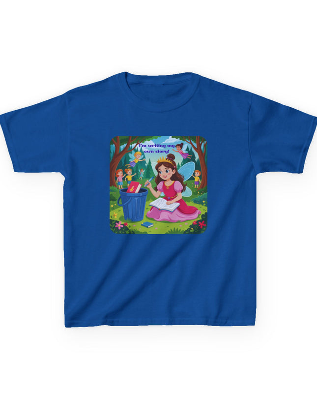 "I'm Writing my Own Story!" Kids Heavy Cotton Tee