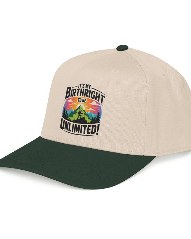 "It's my Birthright to be Unlimited" Mid Profile Baseball Cap