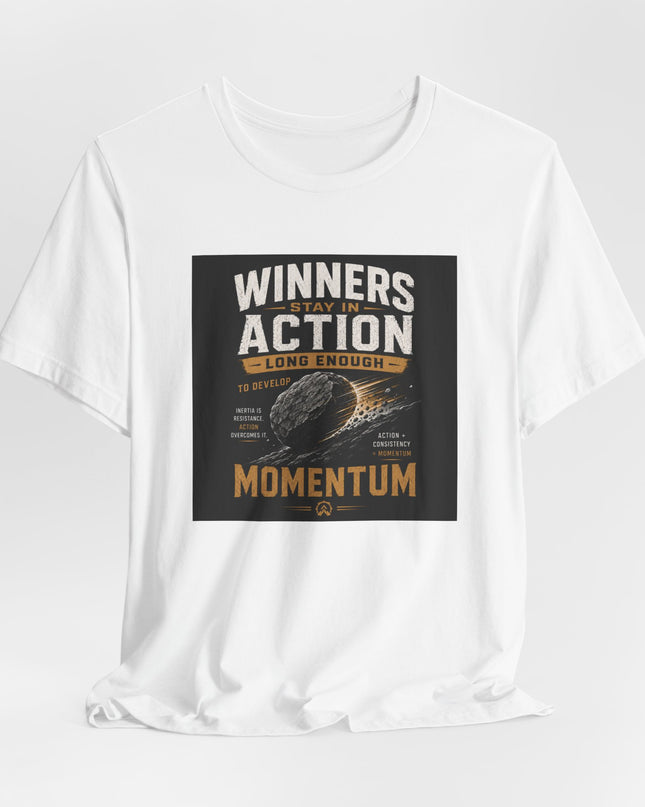 "Momentum" Unisex Jersey Short Sleeve Tee