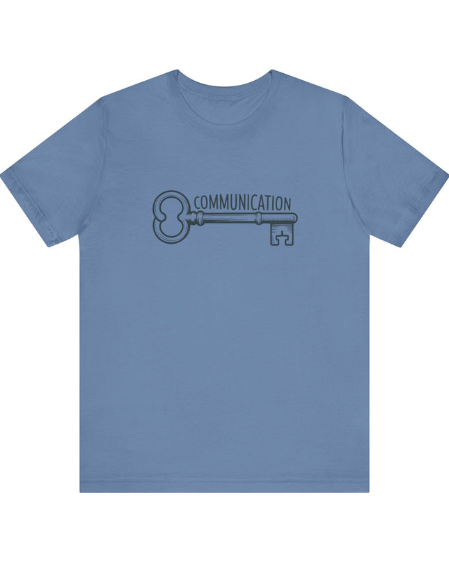 "Communication is Key" Unisex Jersey Short Sleeve Tee