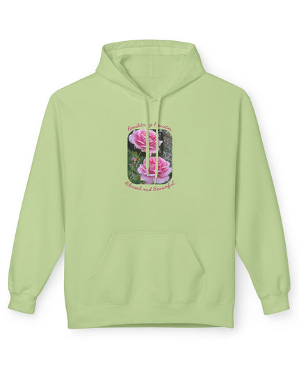 "Blessed and Beautiful" Unisex Adult Midweight Softstyle Fleece Hoodie