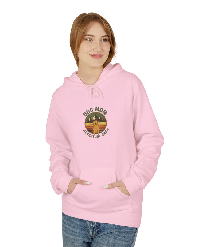 "Dog Mom" Unisex Midweight Softstyle Fleece Hoodie