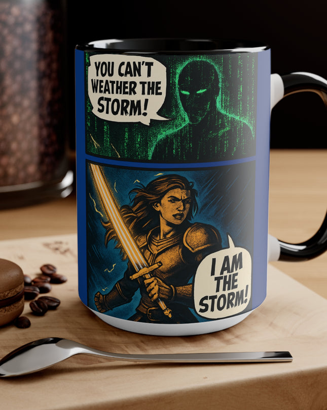 "I Am the Storm" Accent Mug