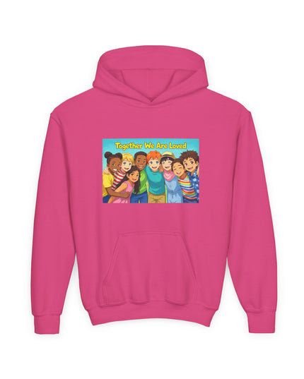 "Together We Are Loved" Youth Hooded Sweatshirt