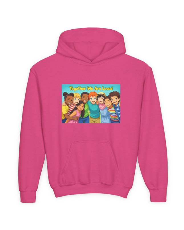 "Together We Are Loved" Youth Hooded Sweatshirt
