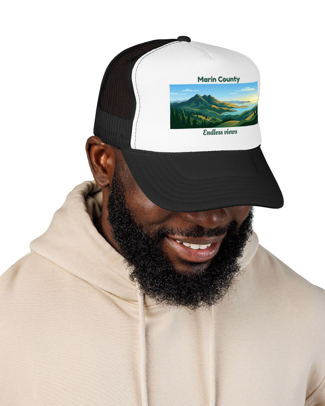 "Marin County - Endless Views" Foam Trucker Hat
