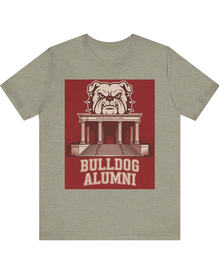 "Bulldog Alumni" Unisex Jersey Short Sleeve Tee