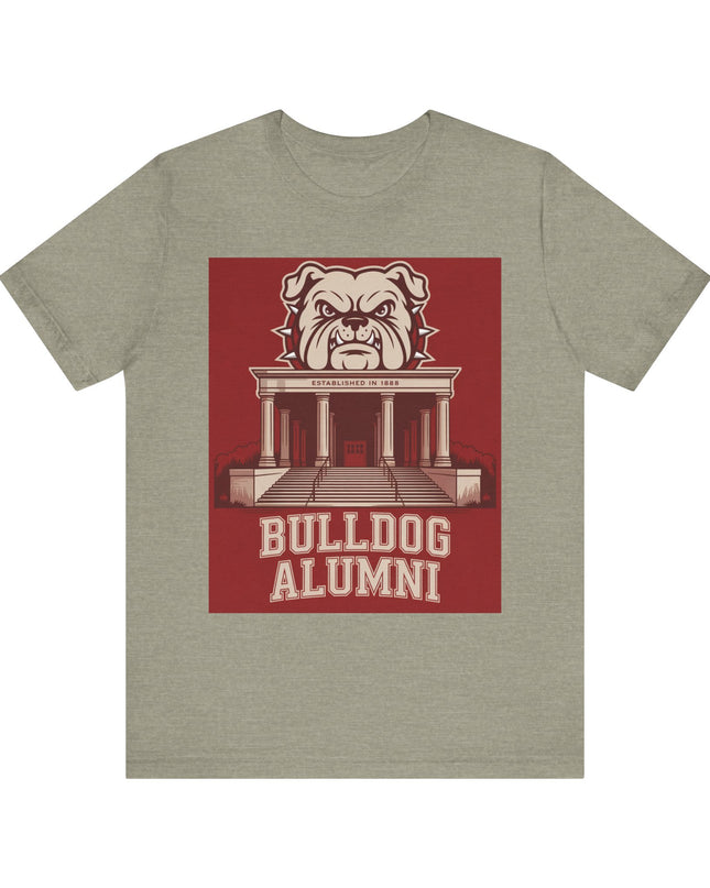 "Bulldog Alumni" Unisex Jersey Short Sleeve Tee