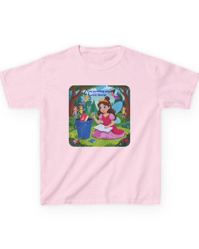 "I'm Writing my Own Story!" Kids Heavy Cotton Tee