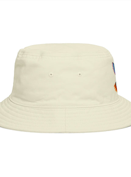 "Hummingbird and Poppies" Bucket Hat