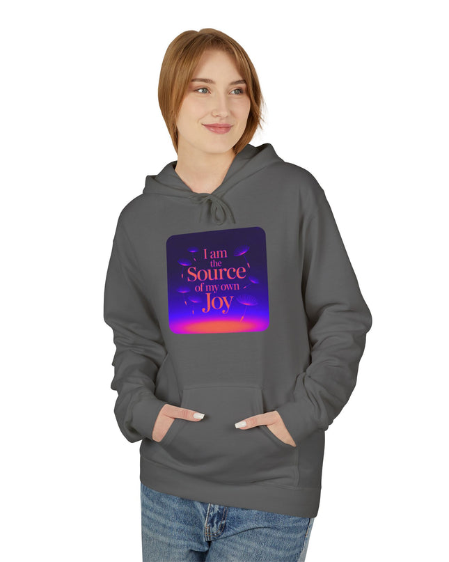 "I Am the Source of my Own Joy" Unisex Midweight Softstyle Fleece Hoodie